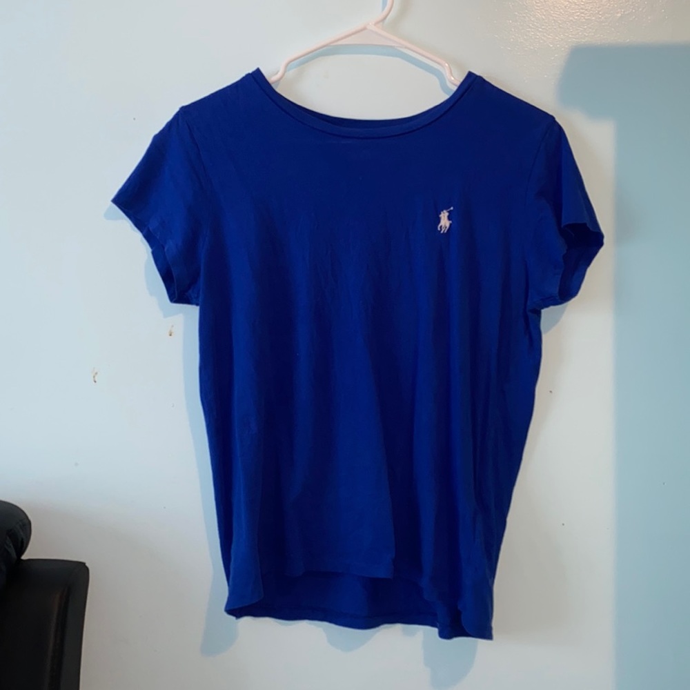 blue polo women’s shirt